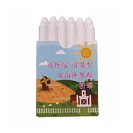 CC 水溶性 粉筆 36支入 /盒 WB-WC-01 白色
