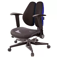 GXG 大網座 低雙背工學椅(電競腳/摺疊升降扶手) TW-3075 KG1