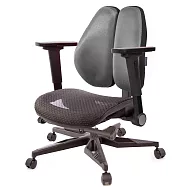 GXG 大網座 低雙背工學椅(電競腳/4D平面摺疊手) TW-3075 KG1H