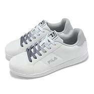 Fila 休閒鞋 Inheritance 2 男鞋 白 灰 低筒 皮革 小白鞋 情侶鞋 斐樂 1C323Z144 29cm WHITE/GREY