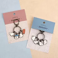 Peanuts史努比串串鑰匙圈 -手足