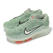 Nike 籃球鞋 G.T. Hustle 3 EP Our Holiday Pack 綠 男鞋 氣墊 針織 FV5952-300 27cm GREEN/ORANGE