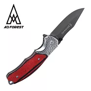 【Ad-Forest】野外求生必備 赤鸞折刀/戶外求生刀/多功能露營刀/野外求生