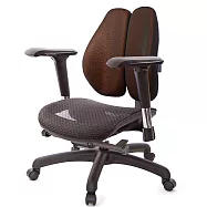 GXG 大網座 低雙背工學椅(4D金屬扶手) TW-3075 E7