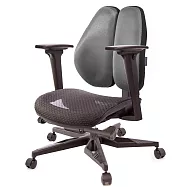 GXG 大網座 低雙背工學椅(電競腳/3D升降扶手) TW-3075 KG9