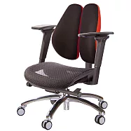 GXG 大網座 低雙背工學椅(鋁腳/3D手遊休閒扶手) TW-3075 LU9M