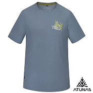 【ATUNAS 歐都納】男款POLARTEC POWER DRY吸濕排汗透氣快乾短袖T恤/大尺碼A1TS2501M- M 深岩灰
