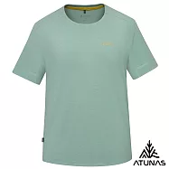【ATUNAS 歐都納】男款POLARTEC DELTA吸濕排汗透氣快乾短袖T恤/大尺碼A1TS2502M- 2XL 霧綠
