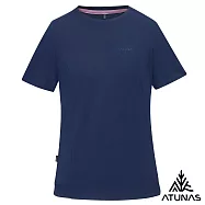 【ATUNAS 歐都納】女款POLARTEC DELTA吸濕排汗透氣快乾短袖T恤A1TS2503W- S 藏青