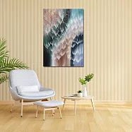【御畫房】當代國家級展覽畫家 抽象系列手繪油畫70&times;100cm DB-007 (客製商品)