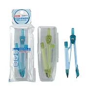 【COX 三燕】安全 圓規 自動鉛筆 0.5m筆芯 顏色隨機 /支 D-850