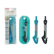 【COX 三燕】安全 圓規 筆芯型 顏色隨機 / 支 D-220