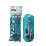 【COX 三燕】按壓式 安全針 鉛筆型 圓規 顏色隨機 / 支 D-900