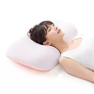 【EVERY THINK】台灣總代理 慢回彈雲翼枕(低枕款) 護頸記憶枕 人體工學設計 回歸原始頸部曲線 享受如影隨形般的舒適 粉紫