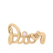 DIOR Dioramour 18K金標誌鑽戒_展示品 (金色)(49)