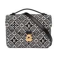 LV Since 1854 Monogram 復古標誌布質郵差包_展示品 (黑色)