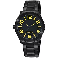 LICORNE 躍動積木王國時尚腕錶-黑黃