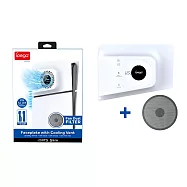 【LOTUS】PS5 SLIM主機散熱面蓋+防塵網 副廠 無燈光款 無燈光款