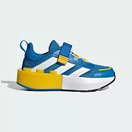 Adidas Lego Tech RNR EL K [IG2885] 中童 運動休閒鞋 樂高 聯名款 魔鬼氈 藍白黃 19.5 藍/黃