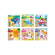 【德國Avenir Kids】我的第一本馬賽克貼紙故事書系列(全系列六款)