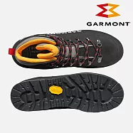 Garmont 男款 GTX 大背包健行鞋 Nebraska ll 002869 (S01077)|黃金大底 GoreTex 防水透氣 高山健行 登山鞋 環保鞋墊 UK9.5 黑-橘