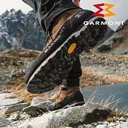 Garmont 男款 GTX 大背包健行鞋 Nebraska ll 002869 (S01077)|黃金大底 GoreTex 防水透氣 高山健行 登山鞋 環保鞋墊 UK10 黑-橘