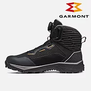 Garmont 男款 GTX BOA 旋鈕中筒登山鞋 Trace MID 002908 (S12002)|米其林大底 GoreTex 防水透氣 雪鞋 高山健行 UK9 黑-橘