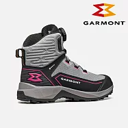 Garmont 女款 GTX BOA 旋鈕中筒登山鞋 Trace MID WMS 002910 (S12002)|米其林大底 GoreTex 防水透氣 雪鞋 高山健行 UK5 灰-黑