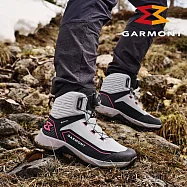 Garmont 女款 GTX BOA 旋鈕中筒登山鞋 Trace MID WMS 002910 (S12002)|米其林大底 GoreTex 防水透氣 雪鞋 高山健行 UK6.5 灰-黑