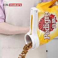 【日本Imakara】食材密封保鮮用大口徑出料嘴/封口夾-3入
