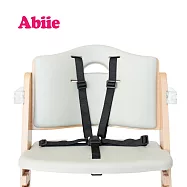 Abiie Beyond Junior TYK成長型高腳餐椅(胡桃色)+椅墊 (鴿子灰)