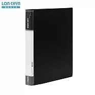 (買6送11孔內頁)連勤 LC-9003A 3孔圓形夾 黑