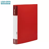 (買6送11孔內頁)連勤 LC-9003A 3孔圓形夾 紅