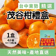 【家購網嚴選】台中東勢茂谷柑 4斤 精選(13~15粒/盒)