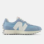 New Balance [U327LL] 男女 休閒鞋 運動 經典 復古 NB 327 D楦 麂皮 舒適 穿搭 寶寶藍 24.5cm 水藍/白