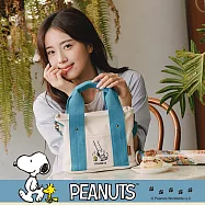 SNOOPY x Kiiwi O! 聯名款.多隔層厚磅帆布兩用托特包 MISA 盪鞦韆