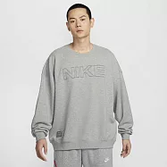 NIKE AS M NK CLUB FT OS CREW GCEL 男圓領套頭衫-HV8225063 L 灰色