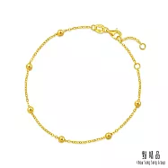 【點睛品】小圓珠O字鍊 黃金手鍊_計價黃金