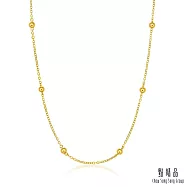 【點睛品】小圓珠O字鍊 黃金項鍊_計價黃金