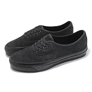 Vans 休閒鞋 Lx Authentic 44 男鞋 女鞋 黑 麂皮 經典 低筒 板鞋 情侶鞋 VN000D5KER0 23cm BLACK/BLACK