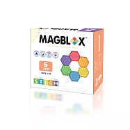 MAGBLOX&reg; 美學磁力片 六角形 - 繽紛 (6pcs)