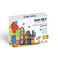 MAGBLOX&reg; - MAGBRIX&reg; 大顆粒積木磁力片 正方形 24pcs