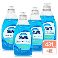 DAWN洗碗精(原味)14.6oz/431ml x4瓶