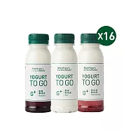 【馬修嚴選】優格飲16入- 原味+水果口味(口味隨機)