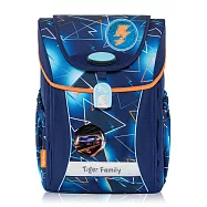 Tiger Family 學院風護童安全燈超輕量護脊書包Pro 2S- 雷電疾影