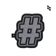 【LOJEL】 造型貼紙 黑白反光材質版本 #