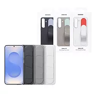 Samsung 三星 Galaxy S25 原廠立架式矽膠保護殼 - 附指環帶 (EF-GS931) 白色