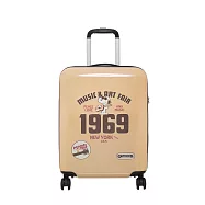 【OUTDOOR】史努比SNOOPY-音樂祭20吋行李箱-棕色 /個 ODP23S20BE