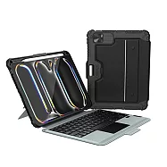 NILLKIN Apple 蘋果 iPad Pro 11 (2024/M4) 悍能鍵盤保護套(背光版) 實體鍵盤套 藍牙鍵盤 台灣版 注音 倉頡 -黑色