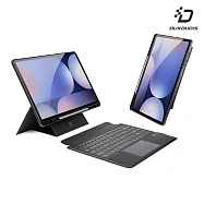 DUX DUCIS 三星 Tab S10 Ultra/S9 Ultra/S8 Ultra DK 鍵盤保護套 (背光版) -黑色